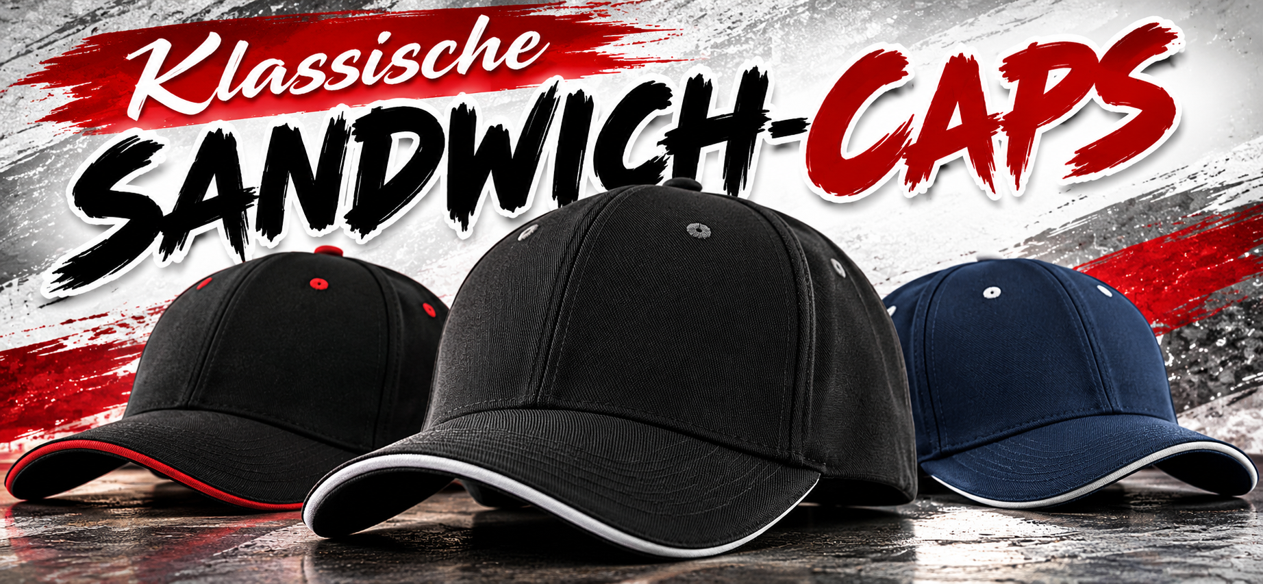 Sandwich-Caps