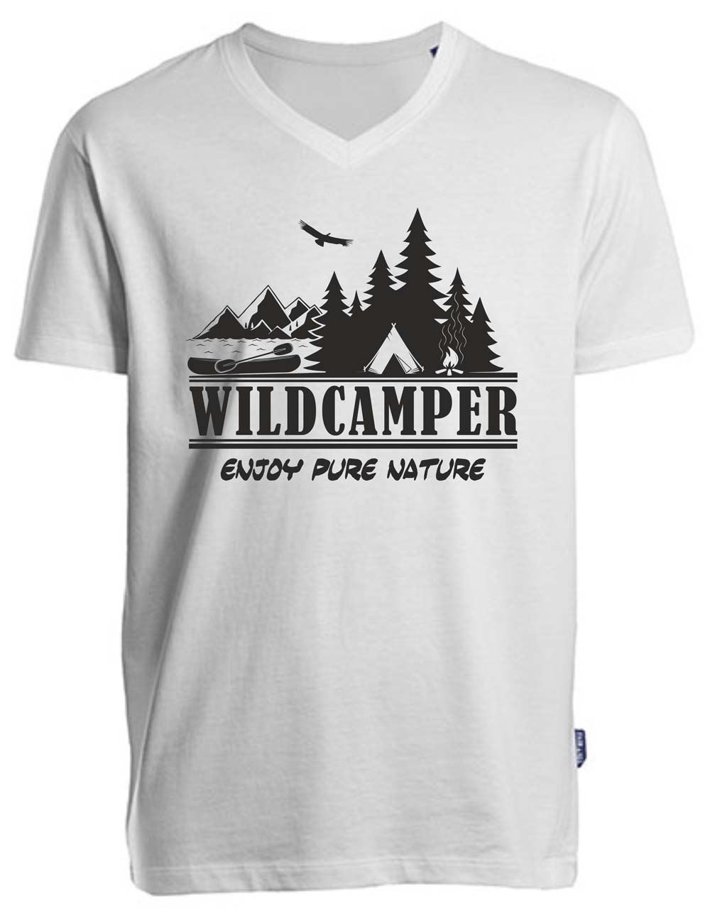 Wildcamper V-Neck Tee 102