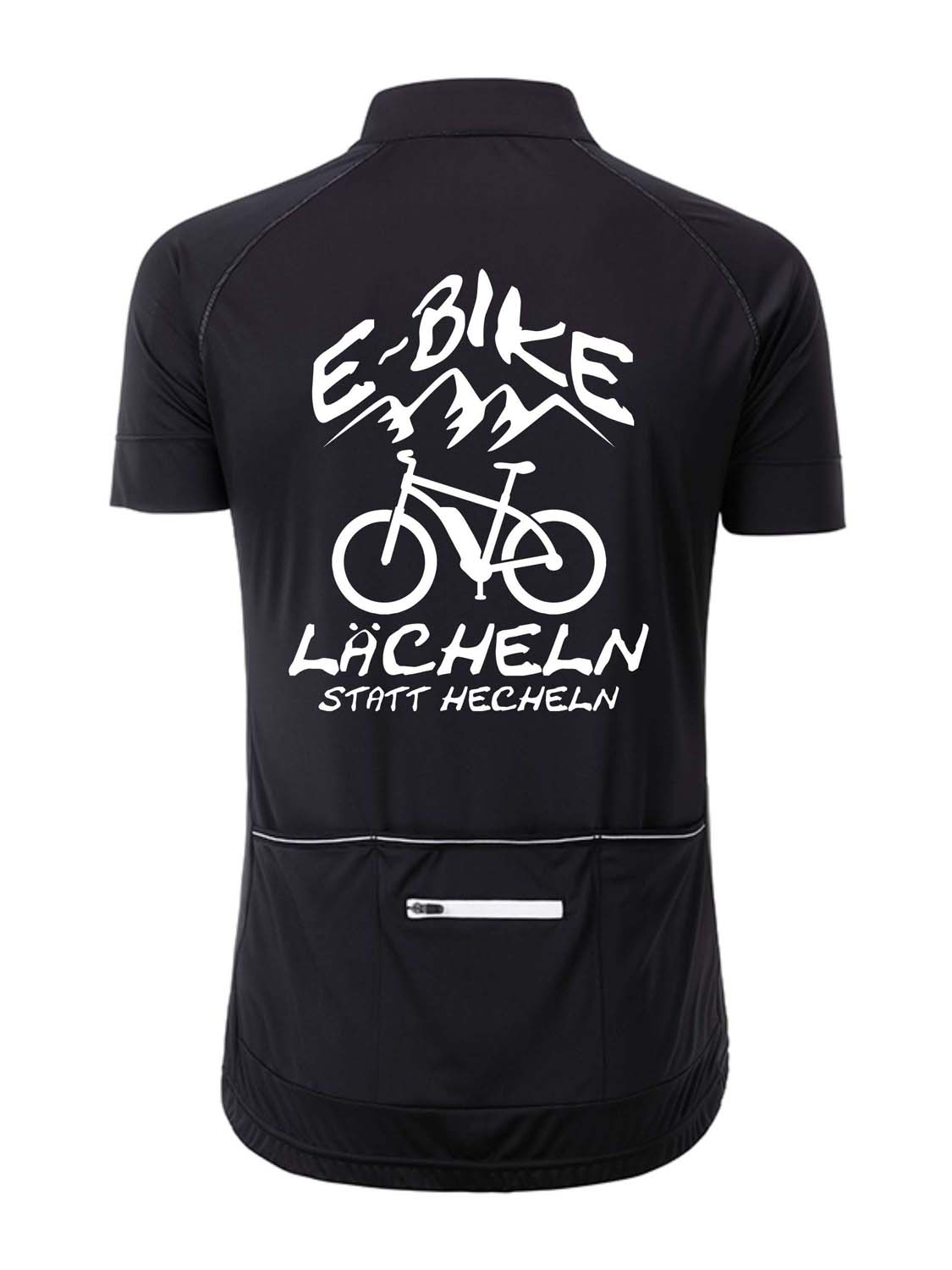 Herren Radshirt "Lächeln statt Hecheln" JN514LH