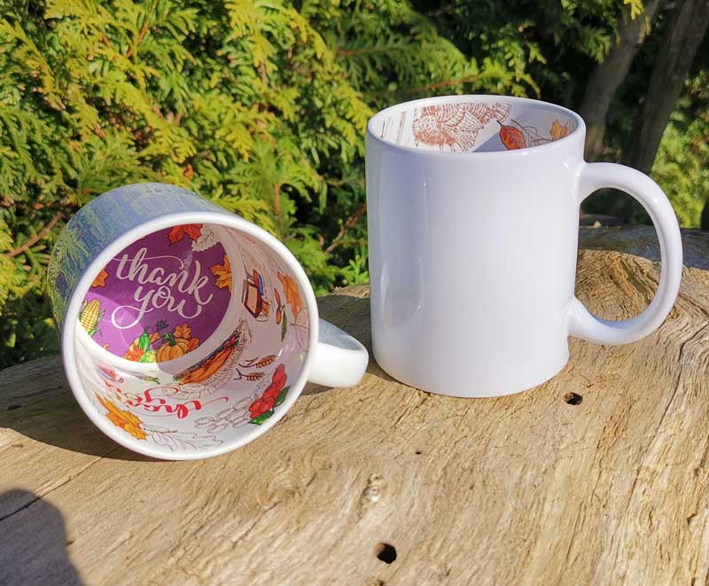 Tasse "Thank You" mit individuellem Fotodruck