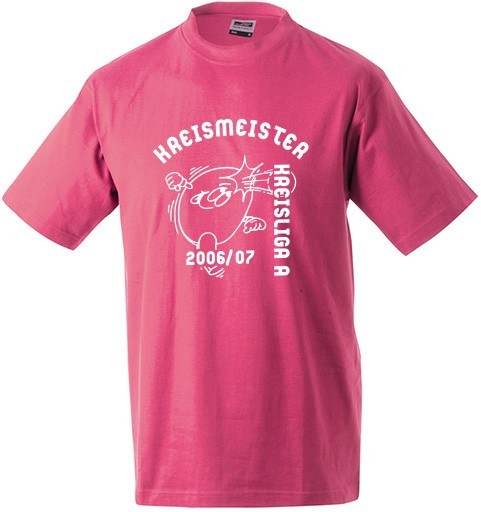 Meistershirt Tischtennis BASIC mit beidseitigem Druck