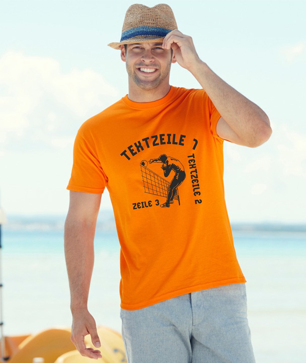 Meistershirt Volleyball F110 mit beidseitigem Druck
