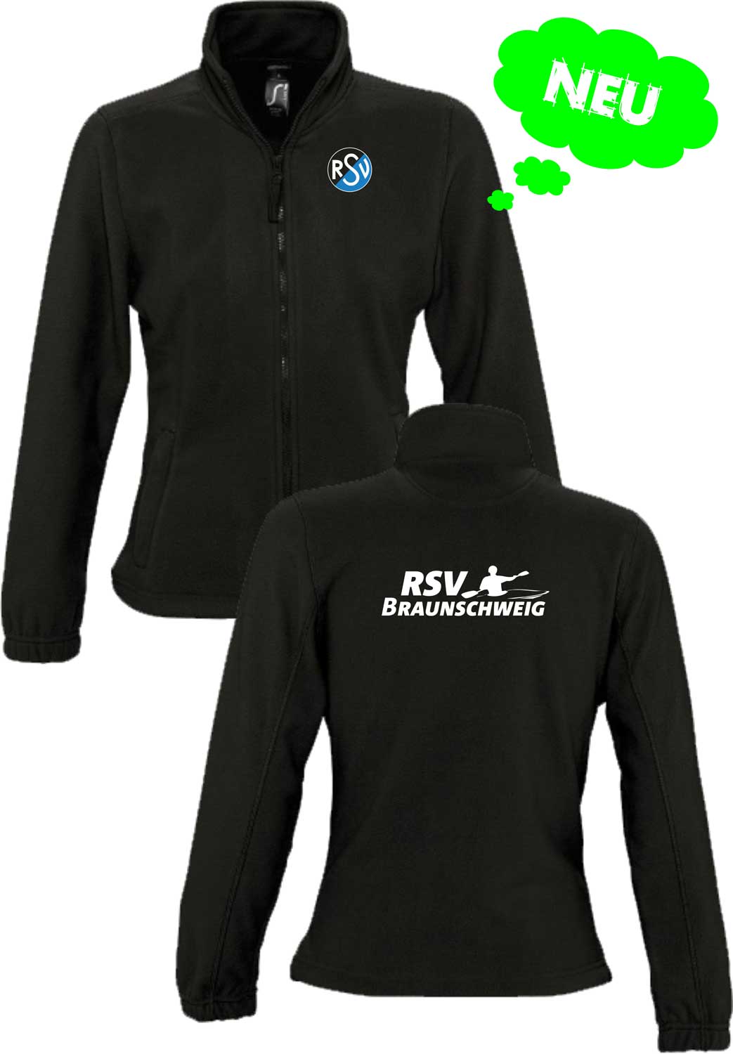 RSV Braunschweig SLALOM Damen-Fleecejacke Z8700F bestickt