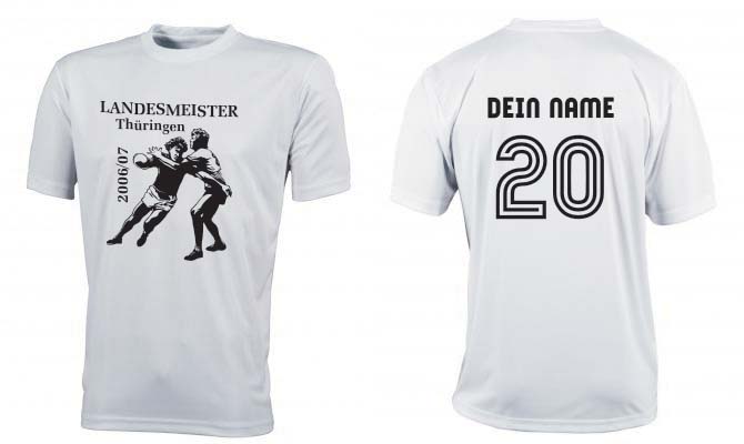 Meistershirt Handball ACTIV mit beidseitigem Druck