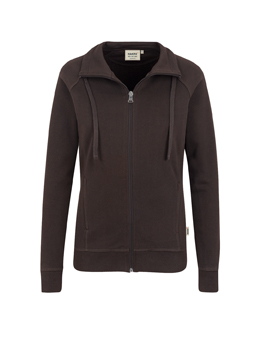 HAKRO Women-Sweatjacke College 406 mit Textdruck