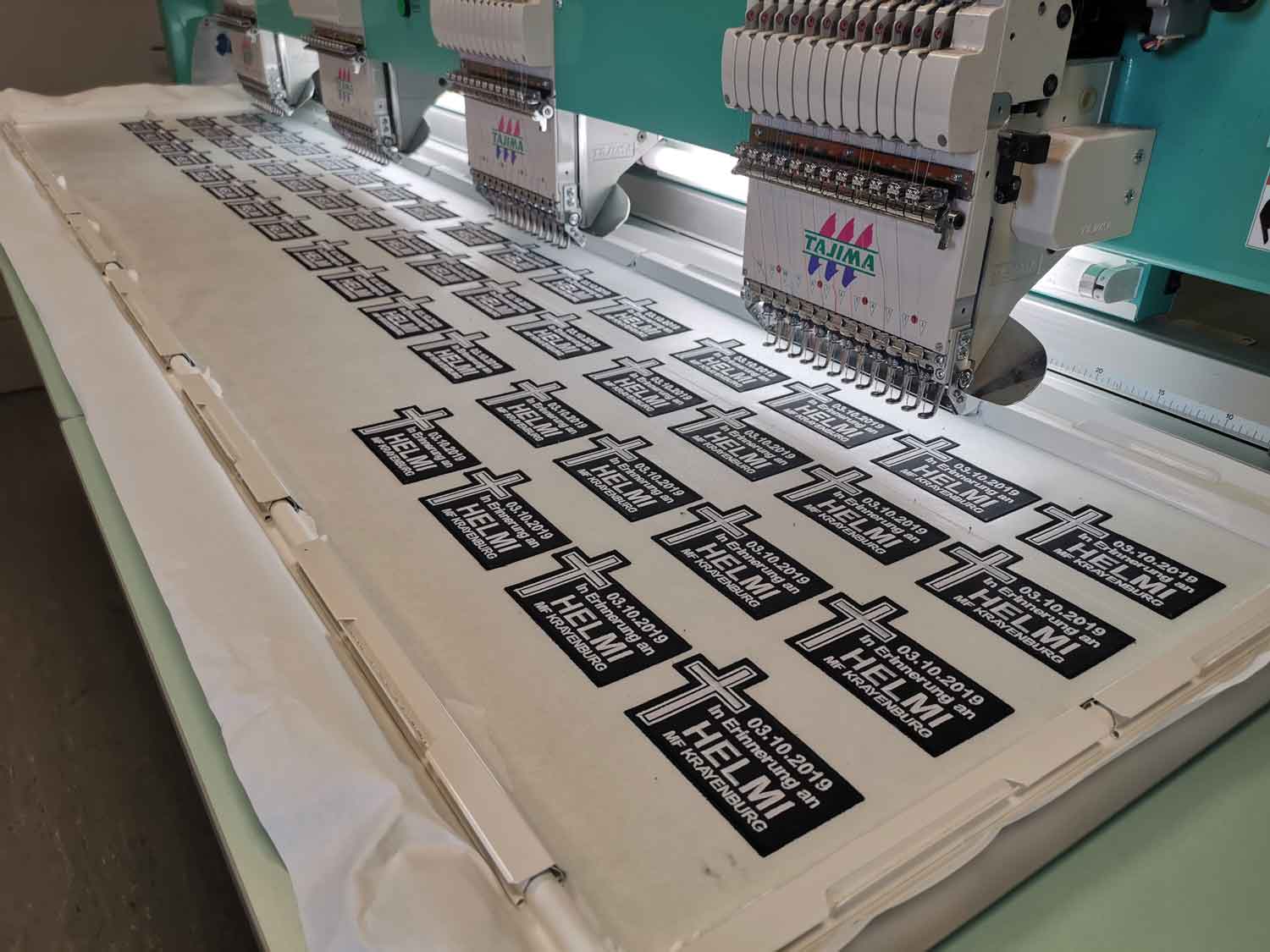 Aufnäher gestickt - Patches