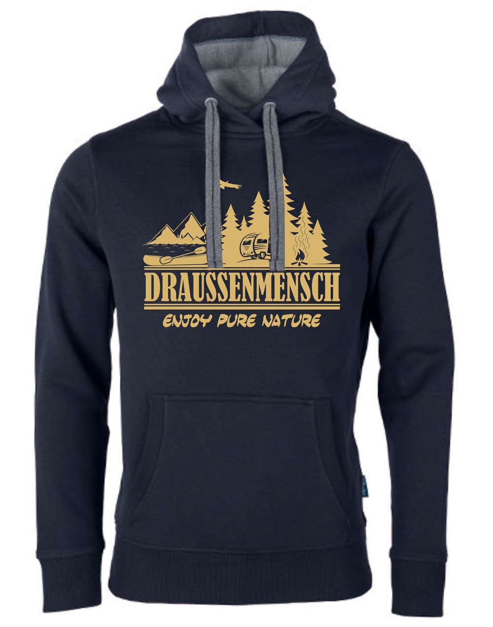 Draussenmensch Unisex Sweat Hoodie 900