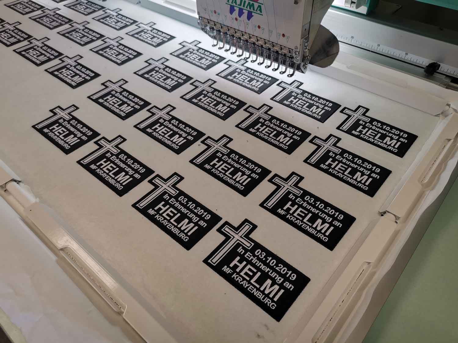 Aufnäher gestickt - Patches