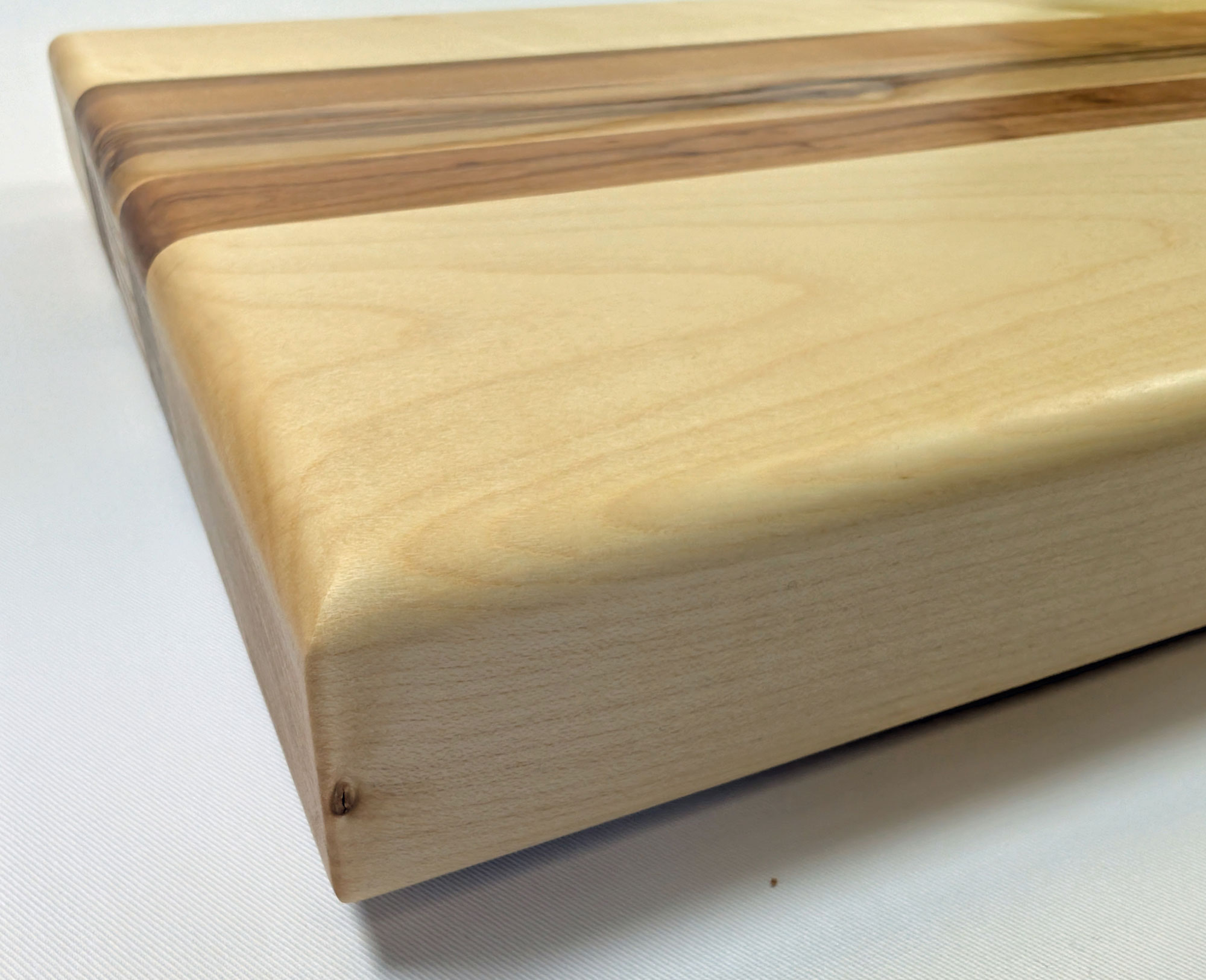 Schneidebrett Ahorn - Esche - Kirsche 460 x 320 x 50 mm