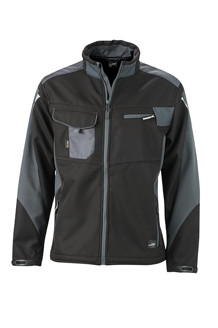 Workwear Softshell Jacket JN844 mit individuellem Druck