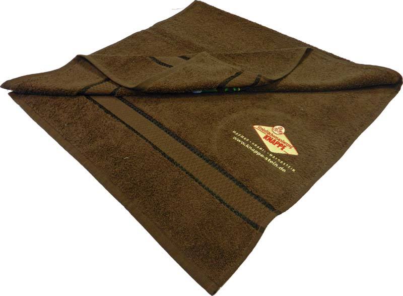 Duschtuch von BearDream mit Logo-Stickerei