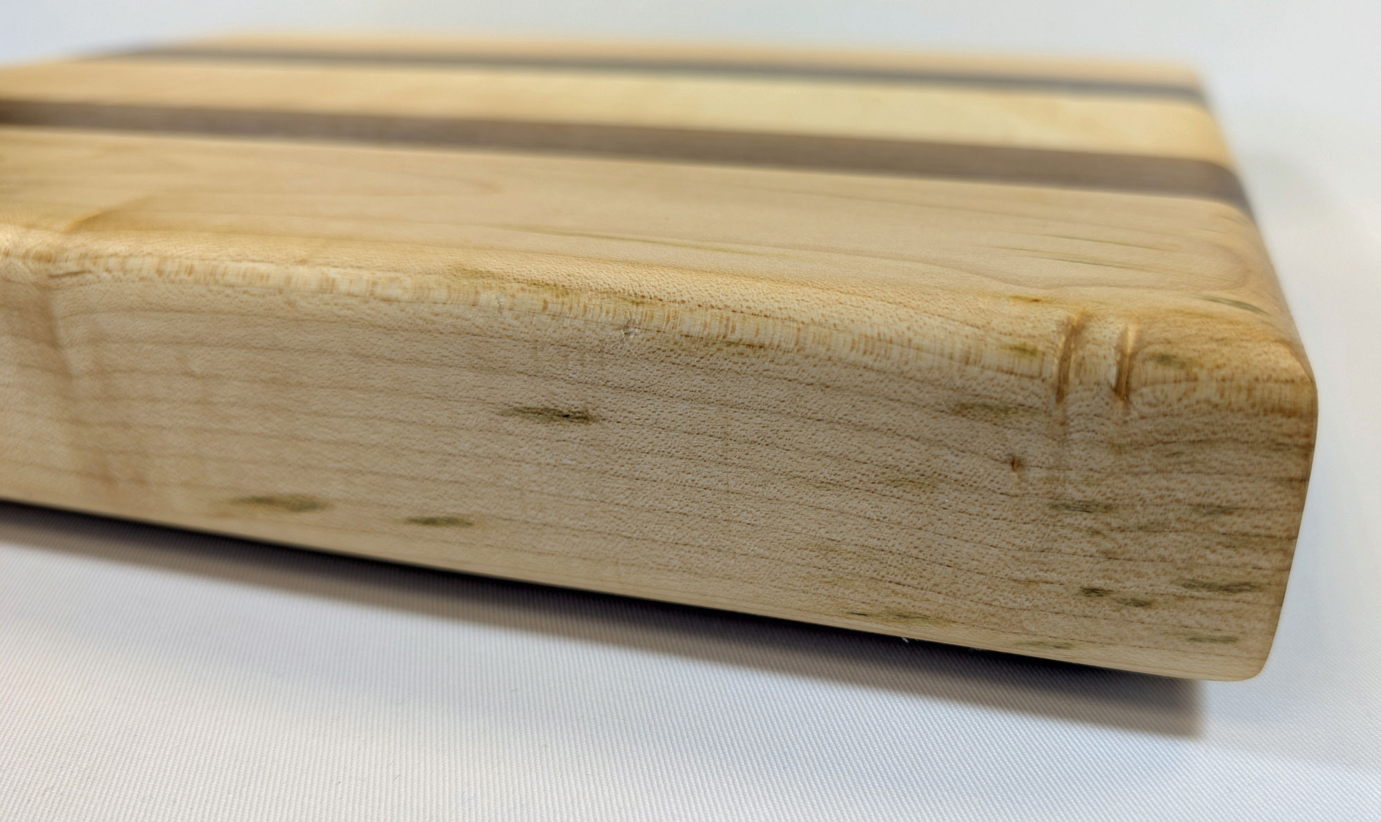 Schneidebrett Ahorn - Nussbaum 345 x 285 x 45 mm