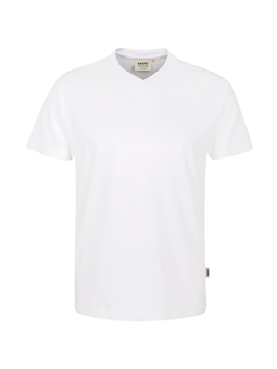 HAKRO V-Shirt Classic 226 mit Textdruck
