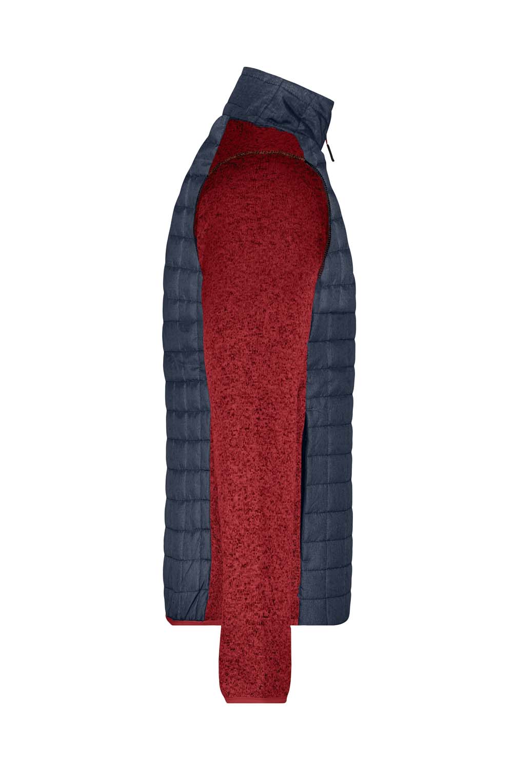 J&N Men's Knitted Hybrid Jacket JN742