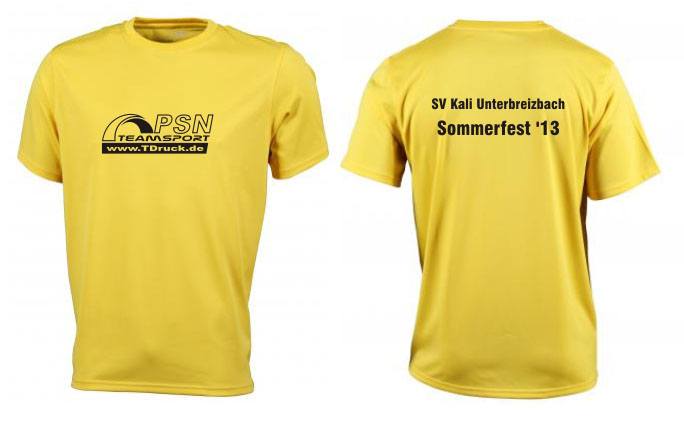 Funktionsshirt ACTIV mit Wunschdruck. Das ideale Trainingsshirt