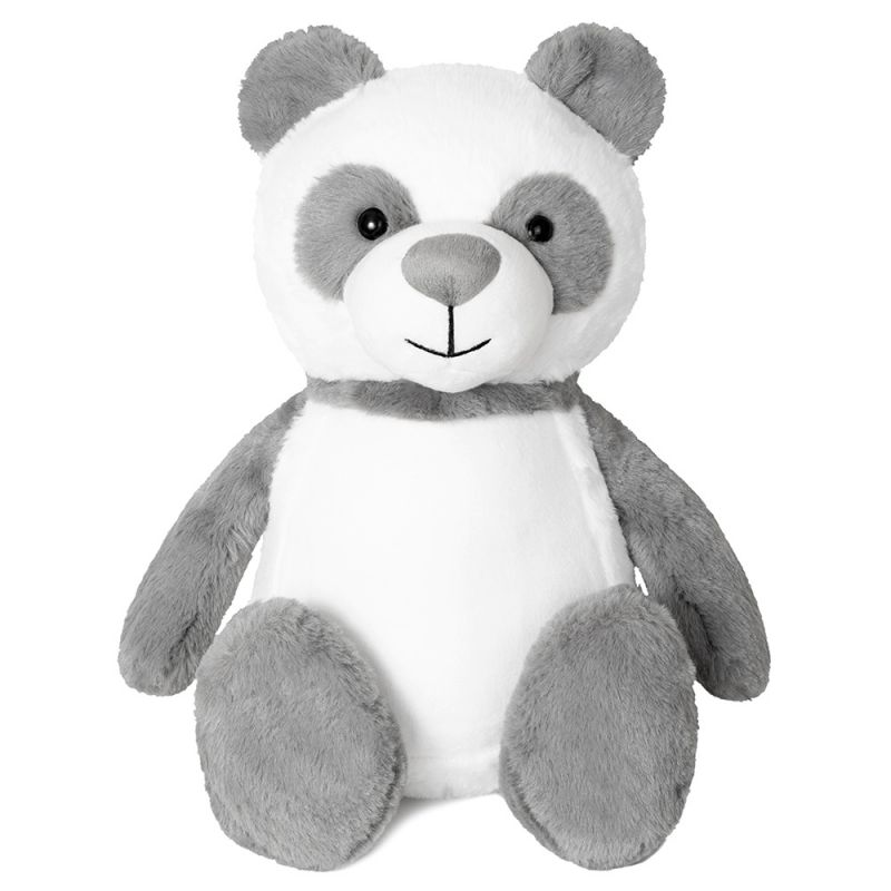 Kuscheltier Panda-Bär individuell mit Namen bestickt, Geschenke für Geburt Taufe Geburtstag