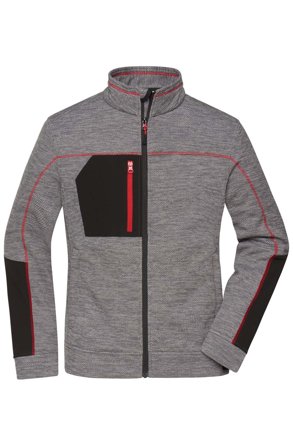 J&N Ladies' Structure Fleece Jacket JN1817