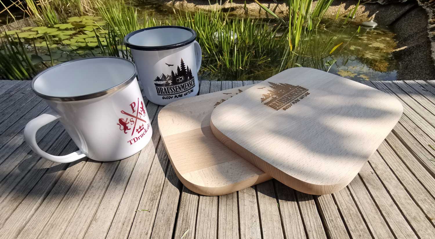 Draussenmensch Frühstücks-Set im Doppelpack DM-SET01