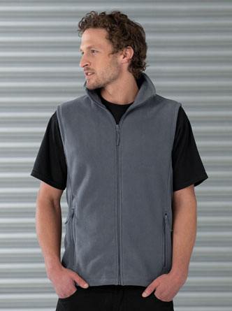RUSSEL Outdoor Fleeceweste Z8720 mit Textstickerei
