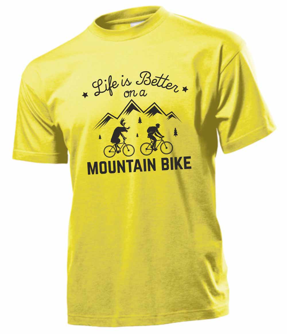 Fun-Shirt - Life is better on a Mountain Bike