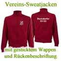 Vereins-Sweatjacken