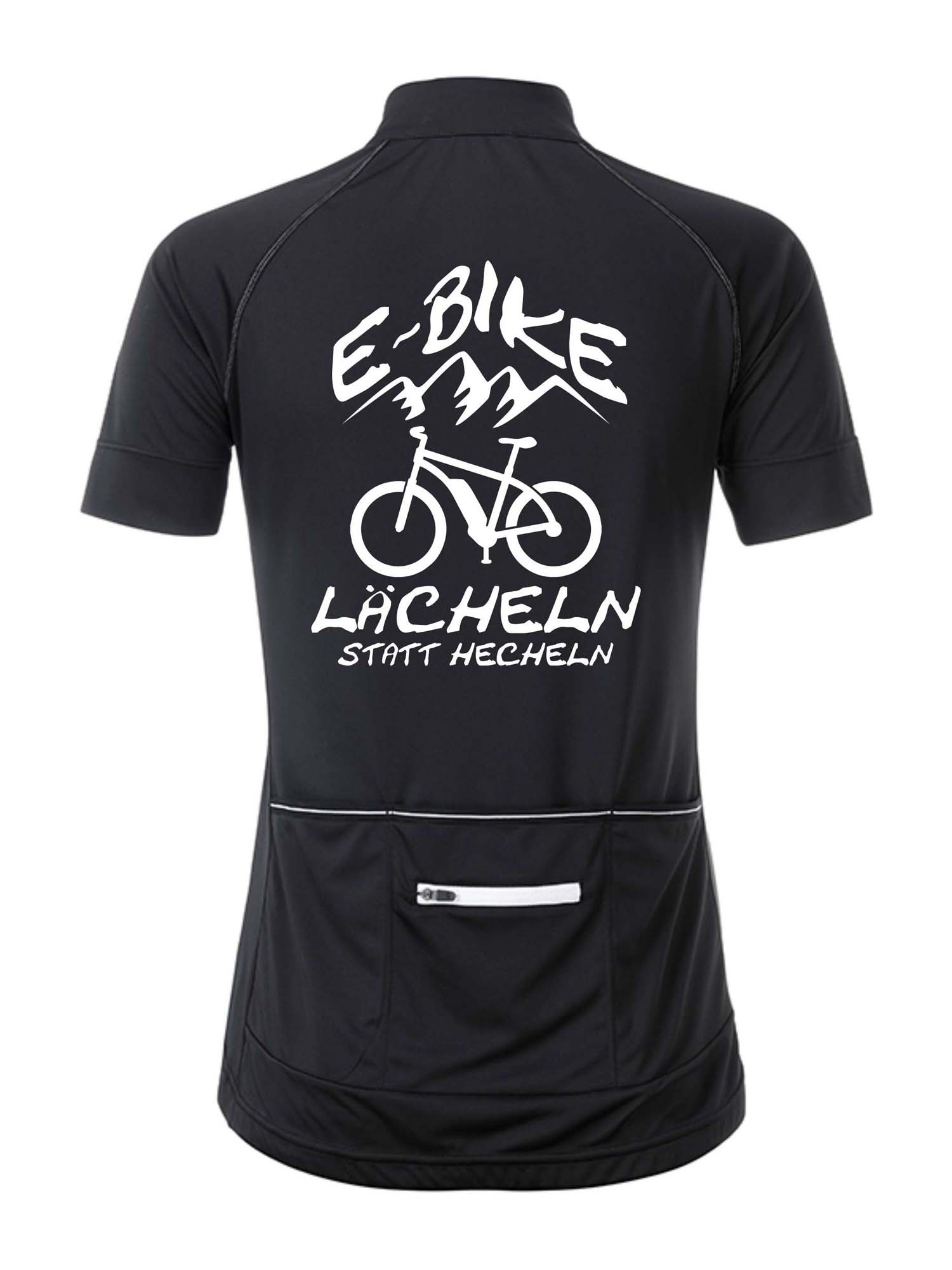Damen Radshirt "Lächeln statt Hecheln" JN513LH