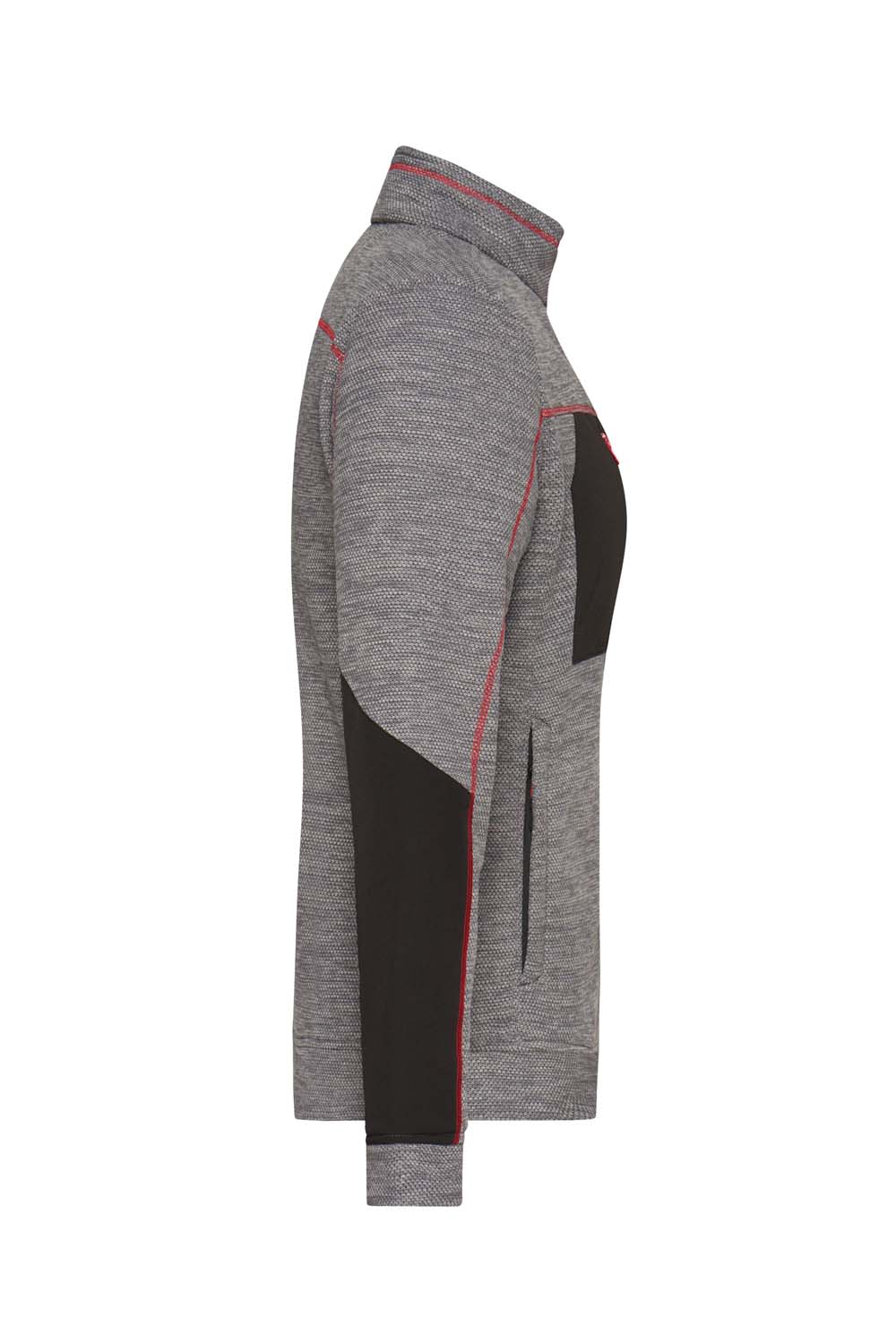 J&N Ladies' Structure Fleece Jacket JN1817