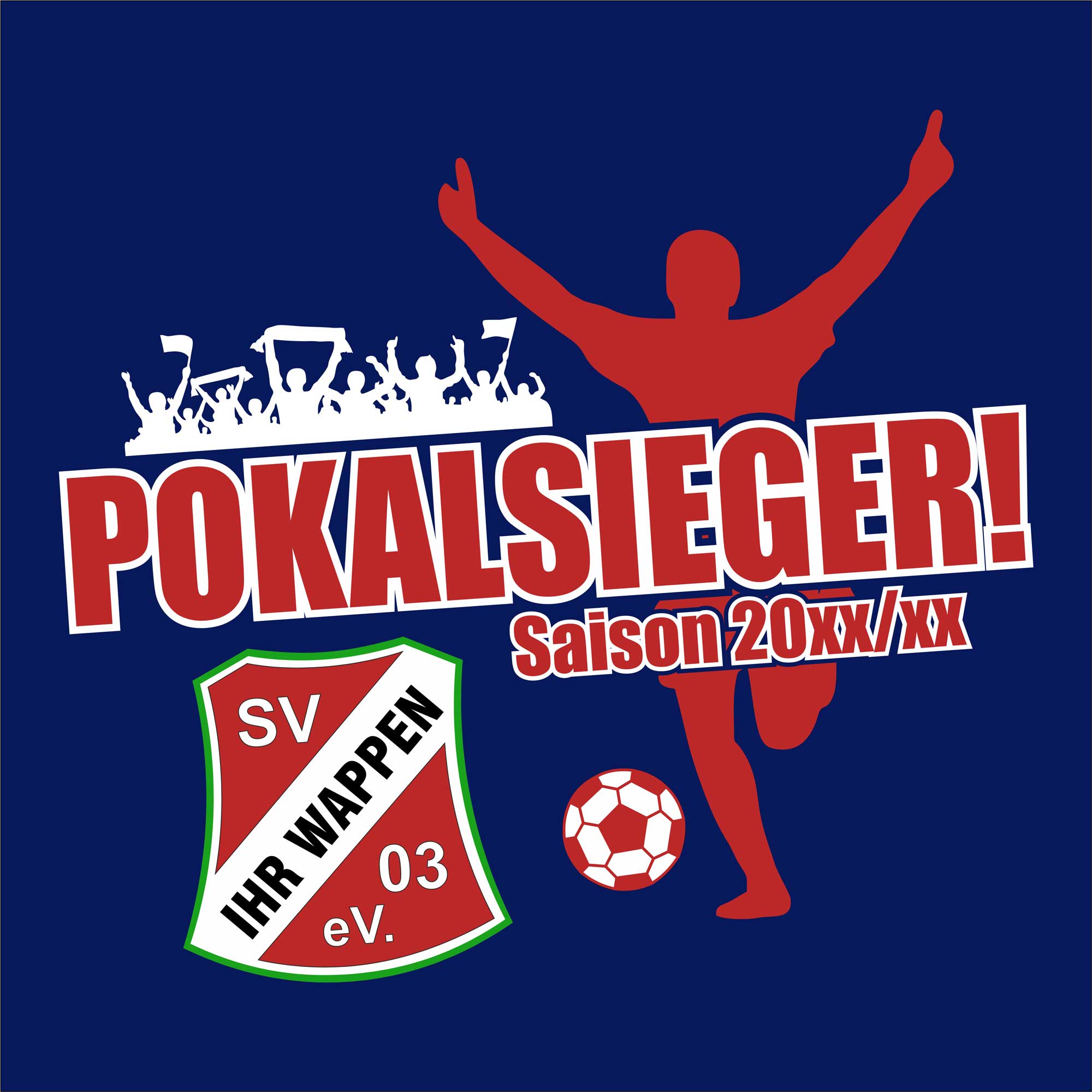 Motiv "Pokalsieger stehend"