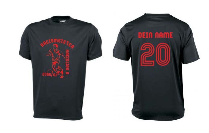 Meistershirt Fußball ACTIV mit beidseitigem Druck