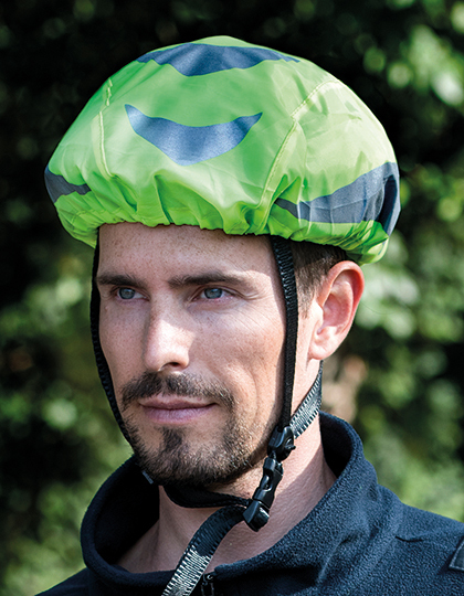 Fahrradhelm-Regenüberzug reflektierend KX061