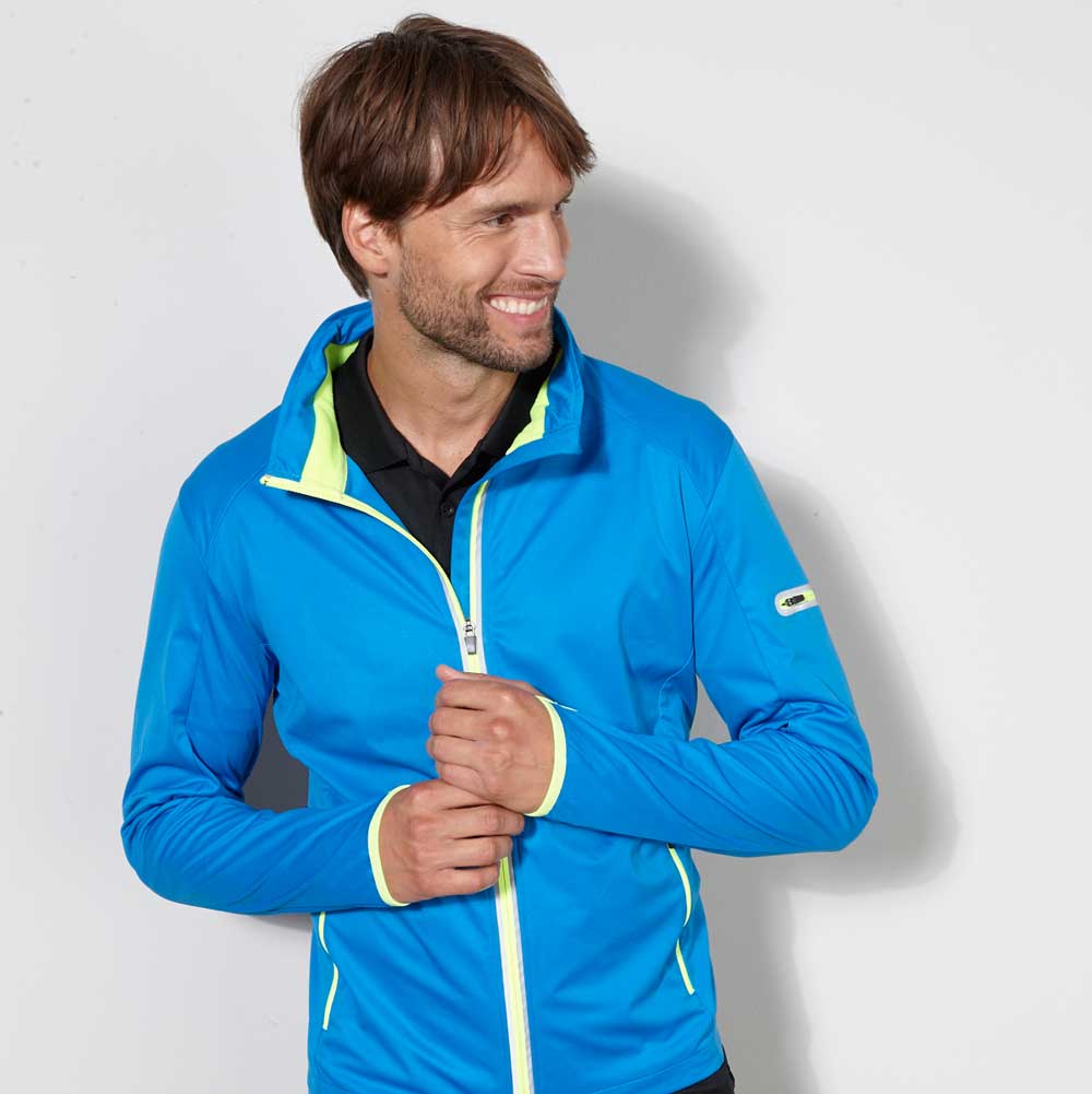 Herren Softshell-Radjacke "Kondition statt Strom" JN1126KS