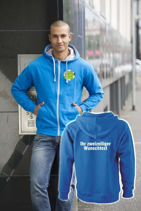 Just Hoods Vereins-Varsity Zoodie JH053