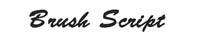 Brush Script