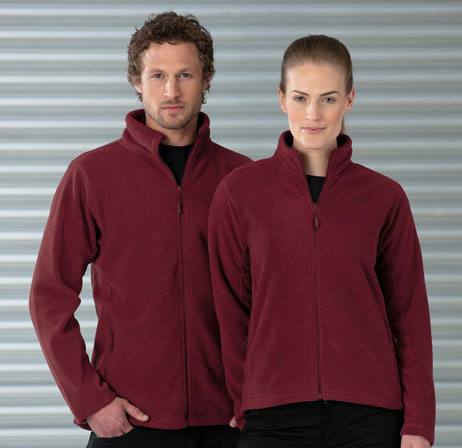RUSSEL Outdoor Fleecejacke Z8700 mit Textstickerei