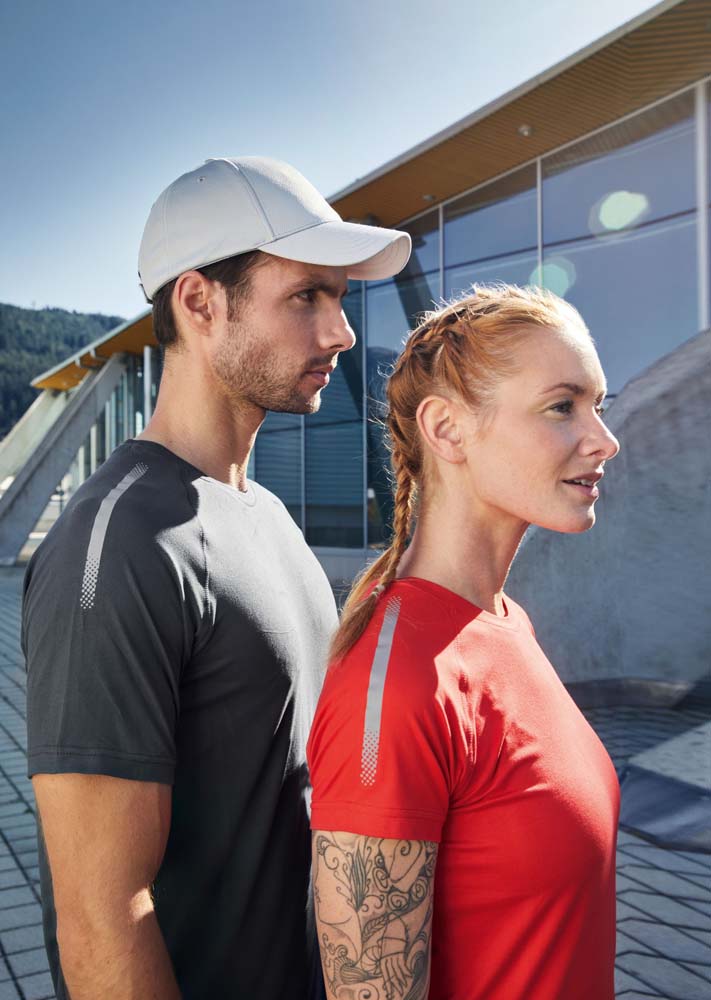 J&N Men's Recycled Sports T JN520