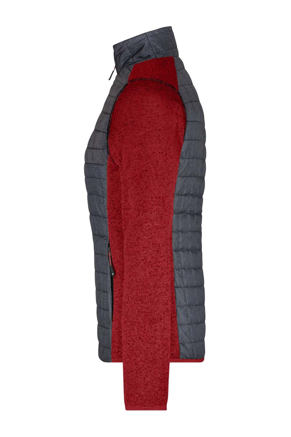 J&N Ladies' Knitted Hybrid Jacket JN741