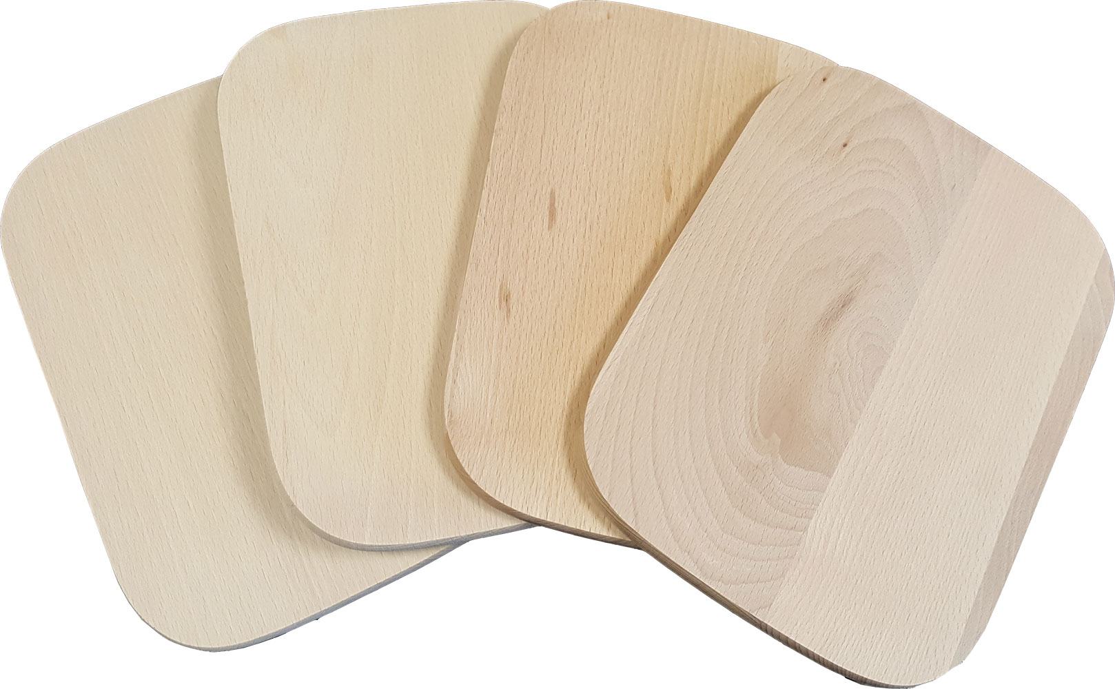 Frühstücks-Brettchen 240 x 180 mm mit Lasergravur