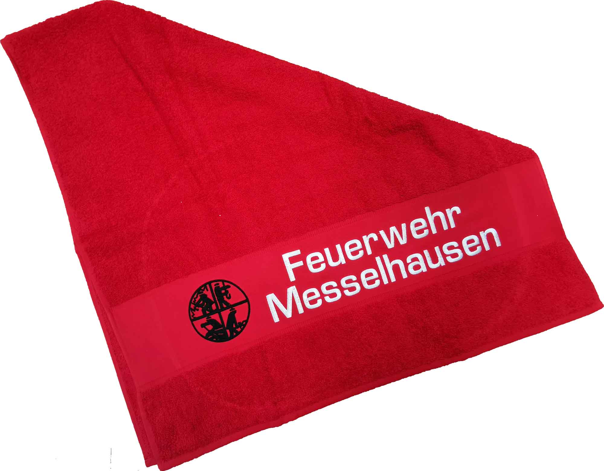 Feuerwehr Duschtuch mit Stickerei AR071