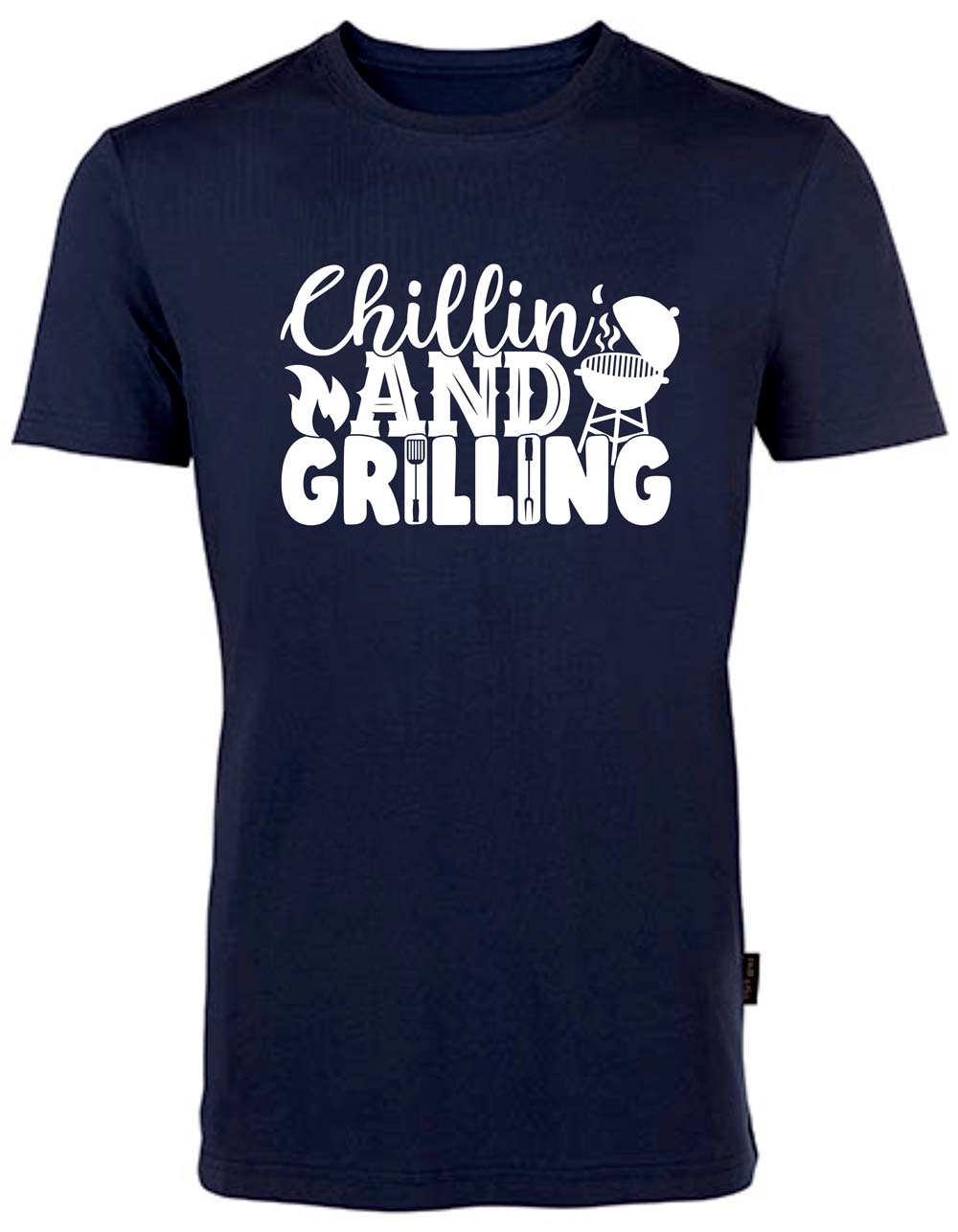 BBQ Fun-Shirt - Chilling And Grilling HRM101CG