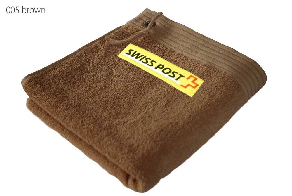 Duschtuch mit Logo-Stickerei Sport Premium