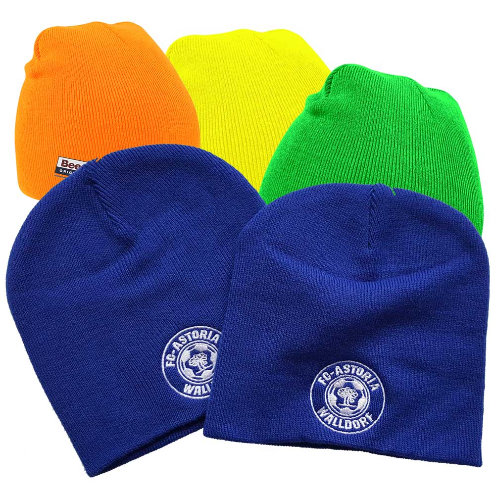 Beechfield Original Pull-On Beanie mit Logo bestickt B44