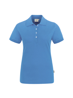 HAKRO Women-Poloshirt Stretch 222 mit Textdruck
