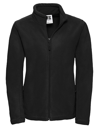 RUSSEL Ladies Outdoor Fleecejacke Z8700F mit Textstickerei
