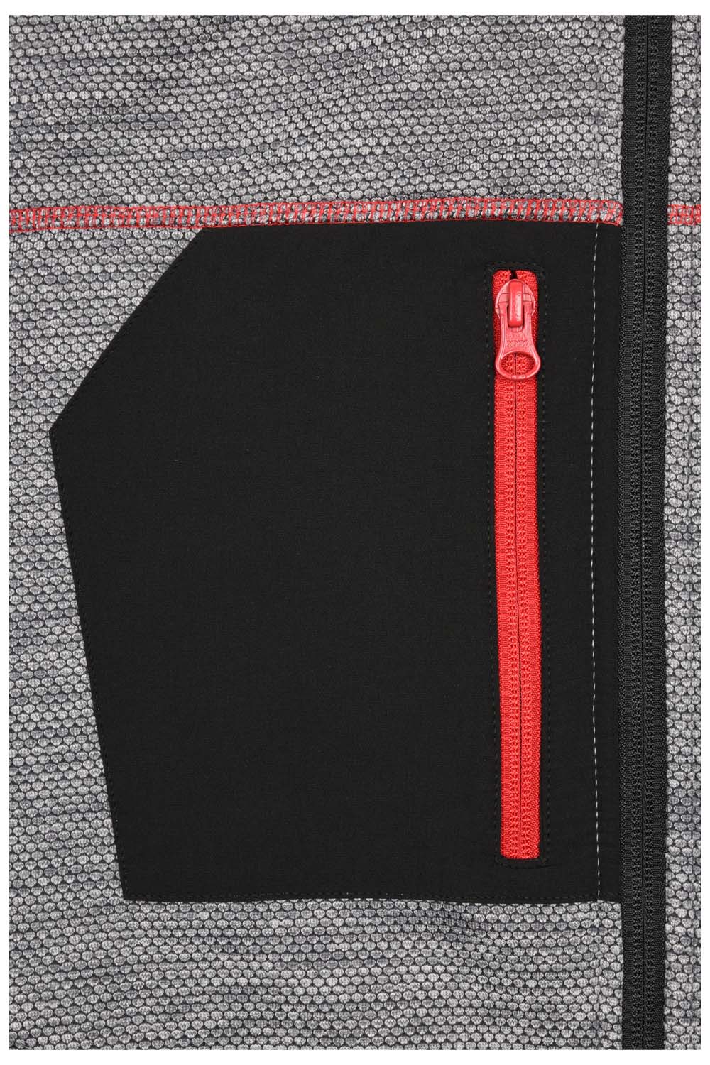 J&N Men's Structure Fleece Jacket JN1818