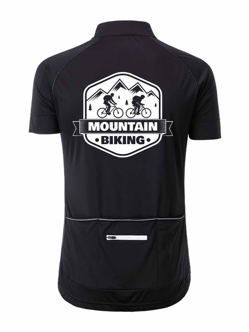 Herren Rad-Trikot Fullzip "Mountainbiking" JN516MB