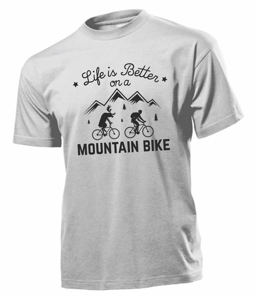Fun-Shirt - Life is better on a Mountain Bike