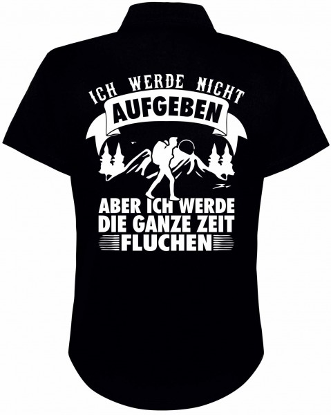 Wander-Damen-Polo "Nicht Aufgeben, aber fluchen" JC045NA Wander-Damen-Polo "Nicht Aufgeben, aber fluchen" JC045NA