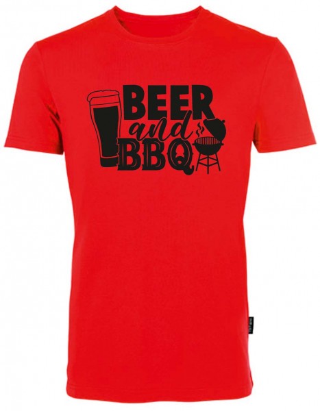 BBQ Fun-Shirt - Beer and BBQ HRM101BEQ BBQ Fun-Shirt - Beer and BBQ HRM101BEQ