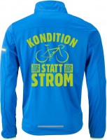 Herren Softshell-Radjacke "Kondition statt Strom" JN1126KS Herren Softshell-Radjacke "Kondition statt Strom" JN1126KS