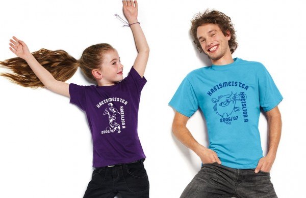 Meistershirt Fußball BASIC KIDS mit beidseitigem Druck